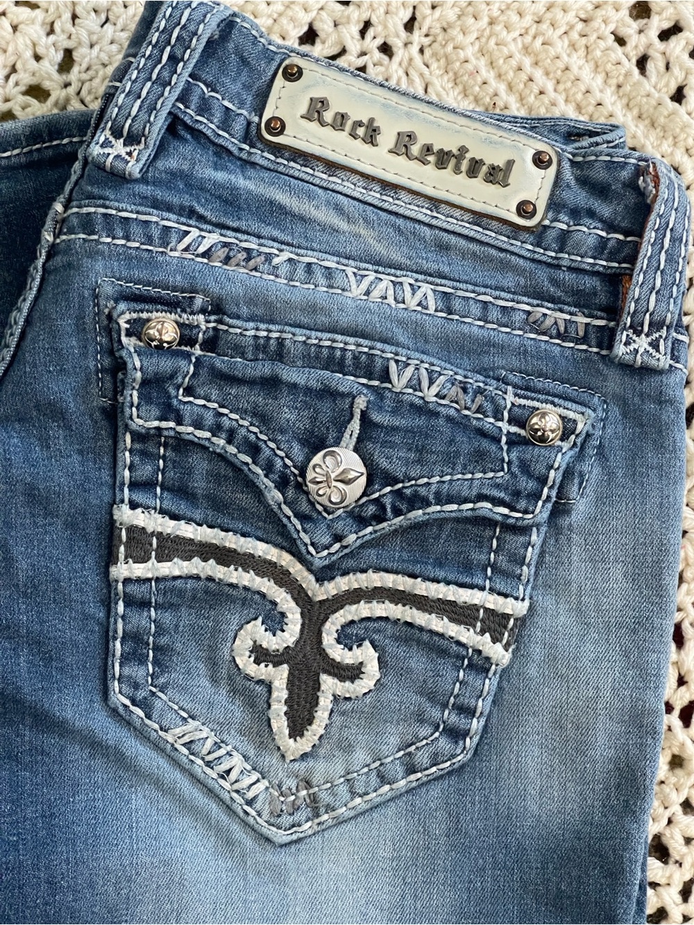 Rock Revival Abbie Boot Jeans Size 30
